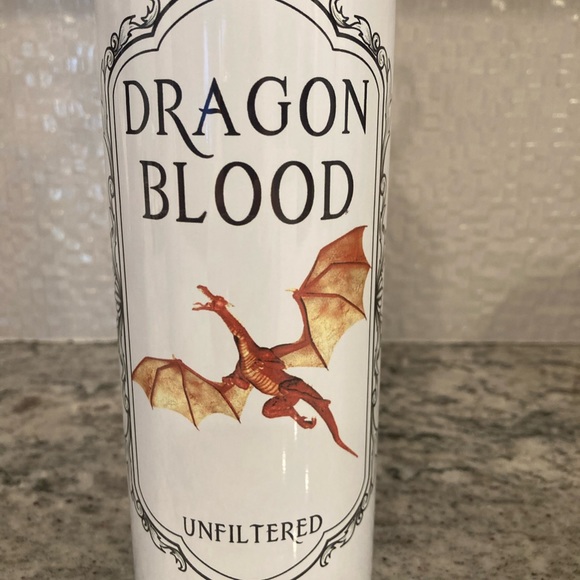 Mystical Elixir: Apothecary Dragon Blood - 22 Oz. Stainless Steel Water Bottle - Picture 2 of 7